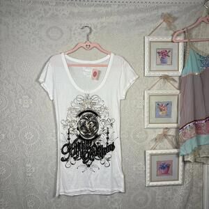 y2k apple bottoms graphic long tee, could also be a dress